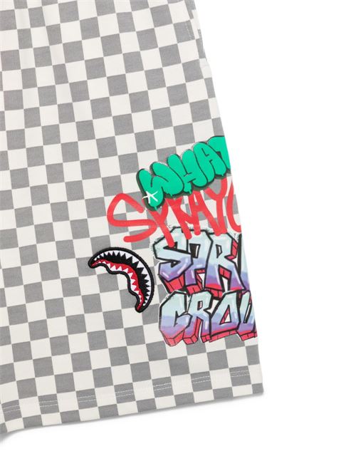 Boxer mare bambino Sprayground bianco e grigio Sprayground kids | SPY1408EX